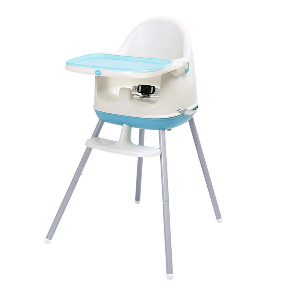 3-In-1 High Chair Toddler Chair Booster With Foot Pedal Removable Tray