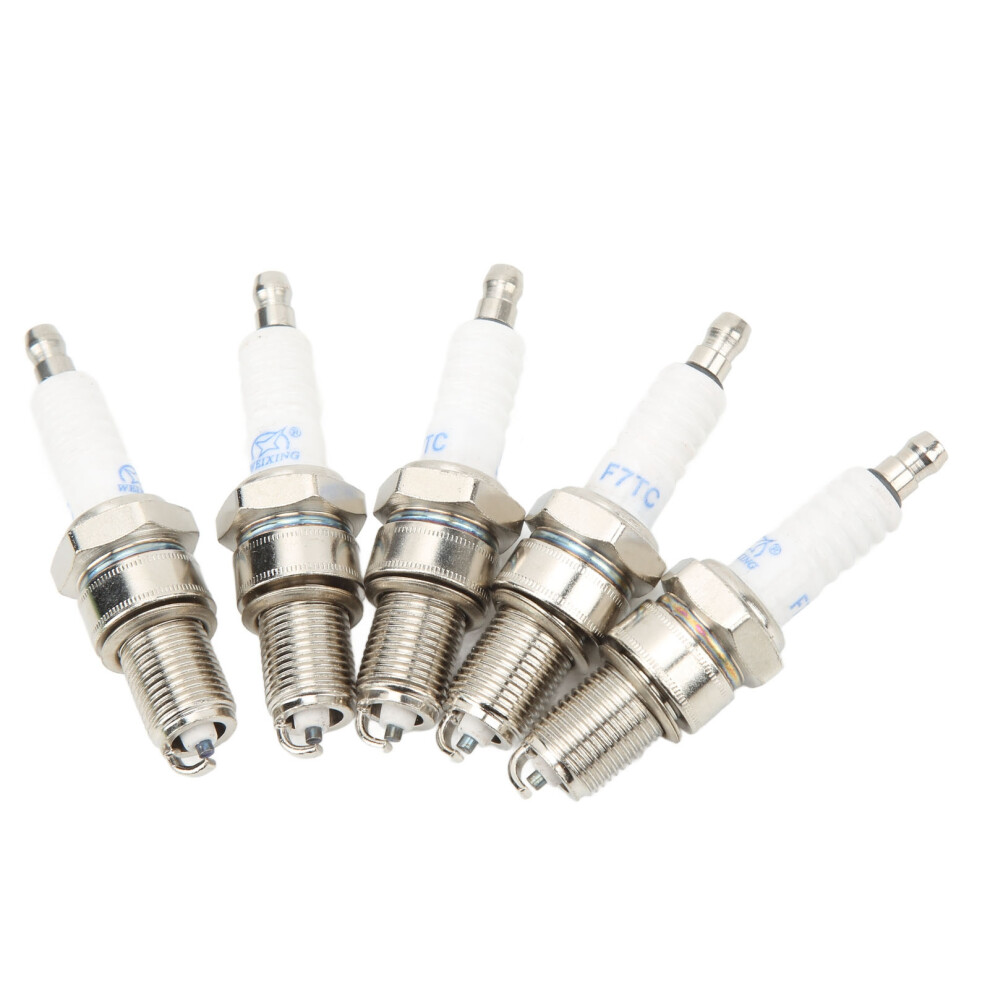 5Pcs F7tc Spark Plug For 196Cc 6.5Hp 4-Stroke Generators Engines 7691354674165
