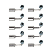 10 Stück Aluminium 3/8 Zoll 90 Beadlock AC Verbinder für Autos & Lastwagen
