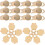 100 Klemoorringen Vrouwen Gepiercde Sieraden 1