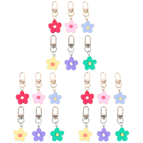 18 Bloem Ontwerp Hangers Sleutelhanger Decoratie 1