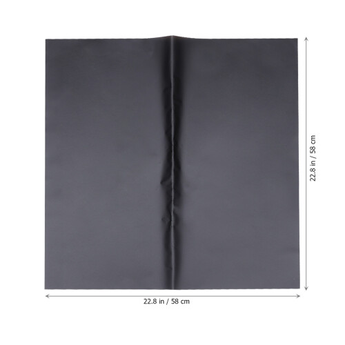1 Pack Inpakpapier Translucent Waterdicht Zwart 20 Vel 2