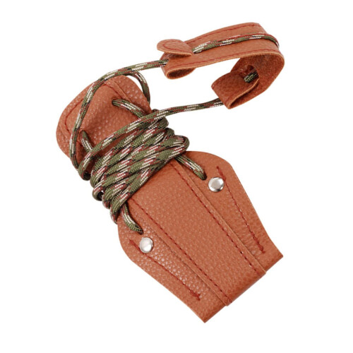 Leather Bow Stringer Rope For Archery Recurve And Longbows Stringer Tool Drawstring Cord Threader