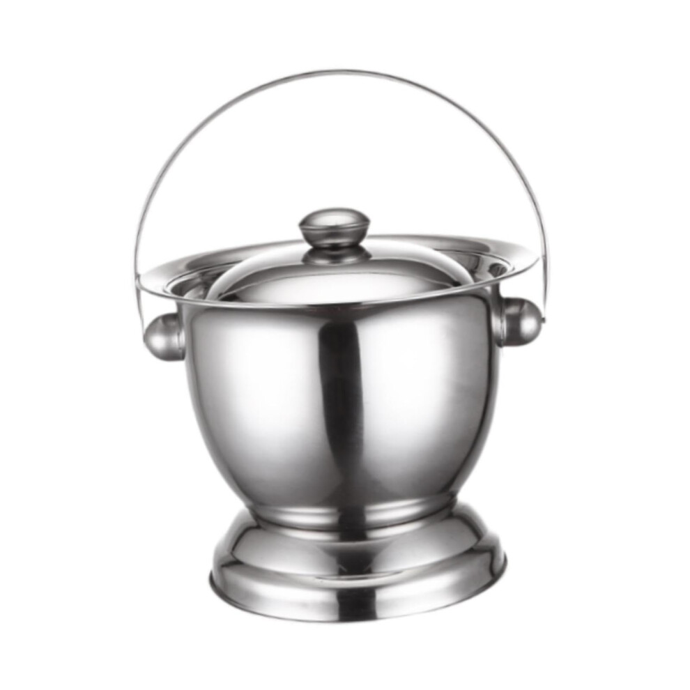 Bedpan Urinal Bottle With Lid, Stainless Steel Spittoon, Portable Toilet For Adults Children Women Men