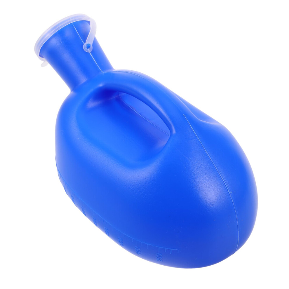 Portable Male Urinal Bottle 2000ml Thickened Lid Travel Urine Container Reusable Pee Bottle