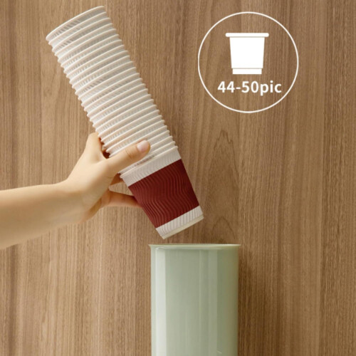 Paper Cup Dispenser Wall-Mounted Pull-Type Water Cup Holder With Unique Storage Space For Home Kitchen Office 1