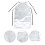 Thermoisolierende Schürze Aluminiumfolie, Ölresistent, 6