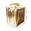 Isolierte Lebensmitteltasche Zipper Design Goldene Take-Away Bag 2