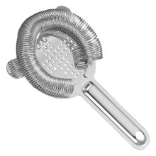 Bar Ice Strainer Stainless Steel Bar Tool Cocktail Strainer With Handle For Bartending