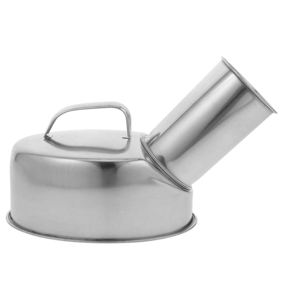 Stainless Steel Urinal Men's Urinal Portable For Bedridden Patients Home Care Hospital Use