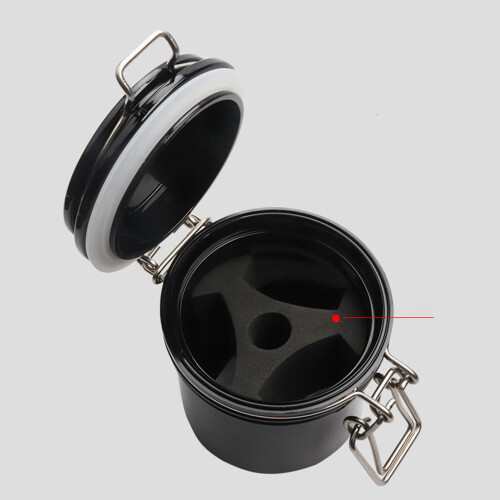 Large Size Lash Glue Storage Jar - Keeps Adhesive Fresh & Dry