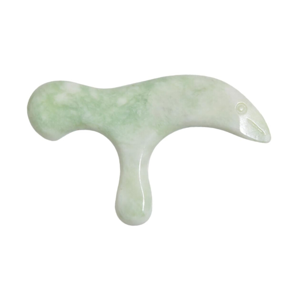 Ergonomic Jade Massager Board For Foot Massage Portable Jade Massager Natural Jade Smooth Surface Fatigue Relief Travel