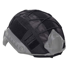 Helmet Cover Mesh, Cloth Material, Quick-Fasten Attachment, Universal Fit For Helmets