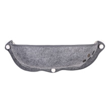Hanging Hammock Window Perch Felt Bed For Indoor Cats, Washable Window Bed, Winter Bedding
