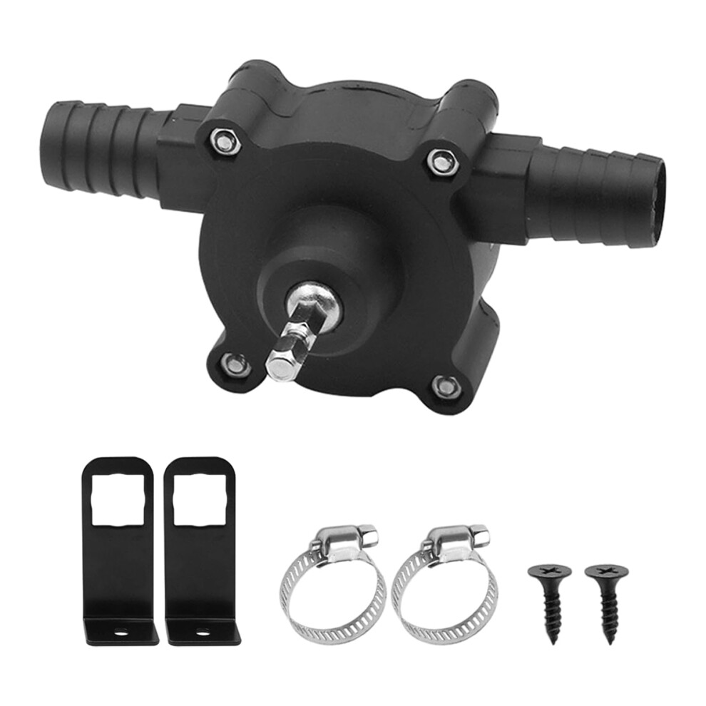 Mini Self-Priming Water Pump Manual And Electric-Drill Water And Diesel Transfer Cordless Screwdriver Compatible Portable 9084446603101