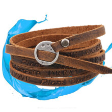 Lederarmband Wrap Manschette Für Kinder Jungen Männer Frauen