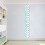 Wall Liniaal Groeimeter Hout En Canvas Kinderkamer - 7