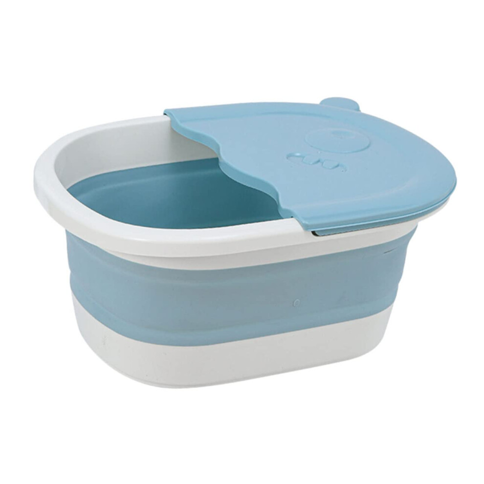 Feet Massage Bucket PP Foldable Bath Bowl For Boys And Girls Soaking And Washing Space-Saving Design