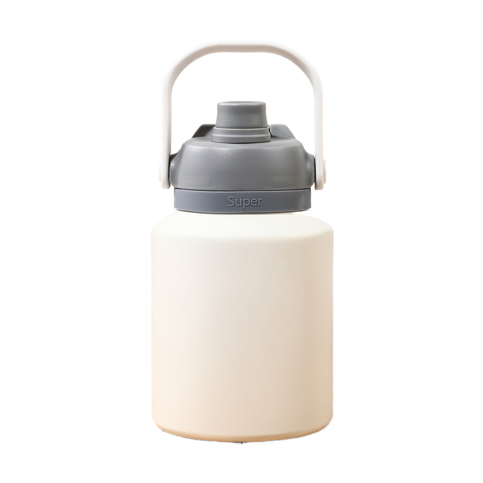 (white) Sealed Leak-proof Portable Water Bottle Big Water Jug For Large-image-OPC-PMFKWC8-NEW