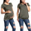 Damen Schwangerschafts-T-Shirt mit 8