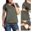 Damen Schwangerschafts-T-Shirt mit 11