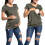 Damen Schwangerschafts-Stilltop mit 9