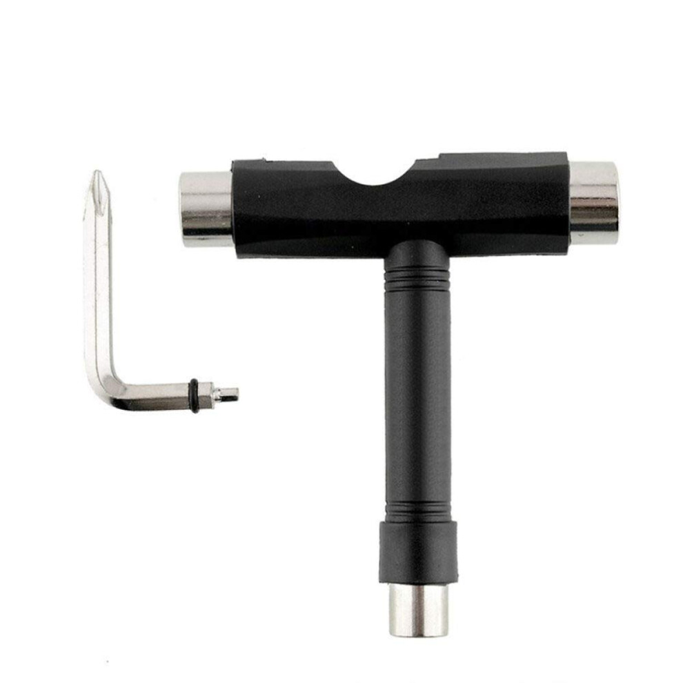 Hardwareblack T Shape Wrench For Roller Skates Skateboards And Longboards Allen Key Multifunction Tool 9393856611270