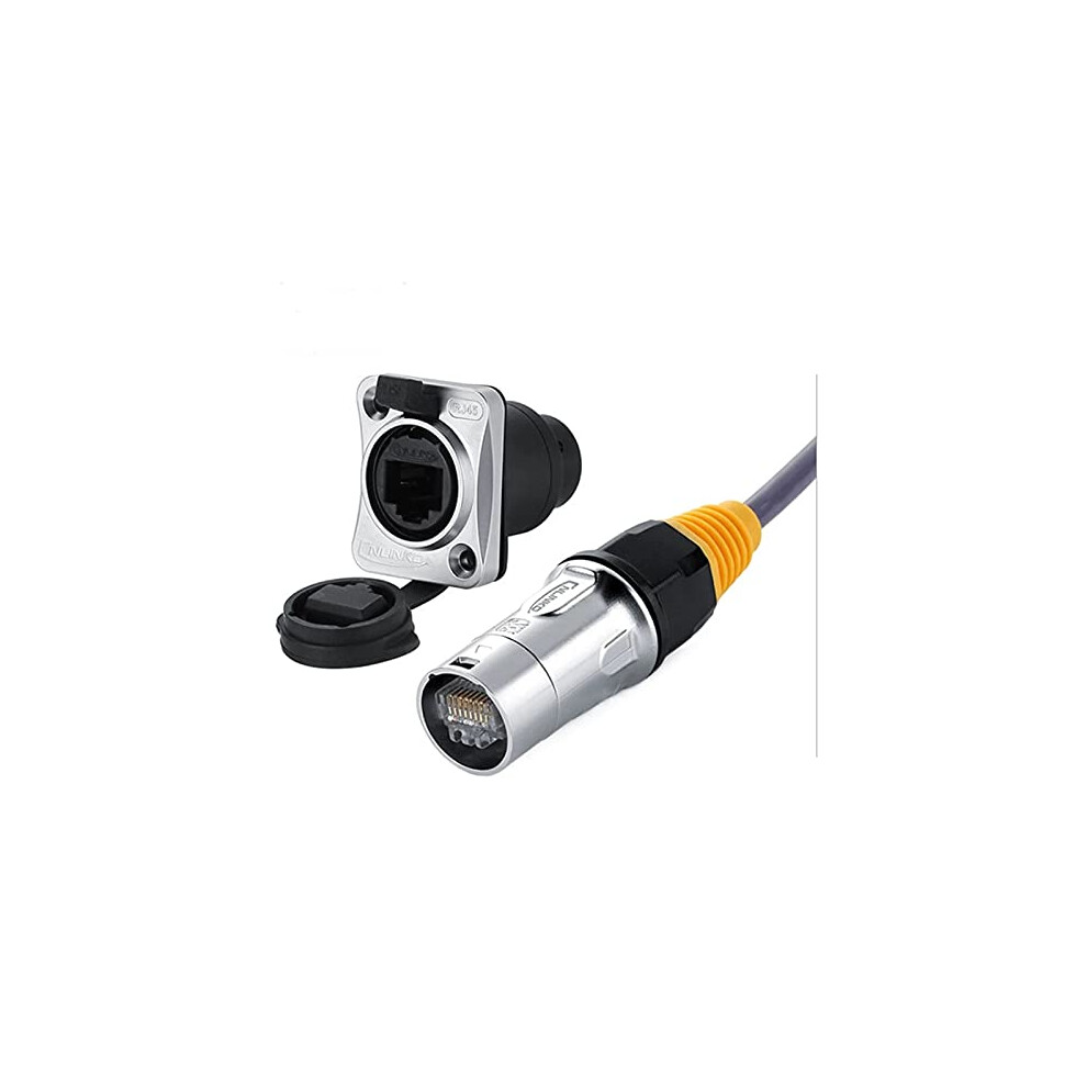 Ip67 Network Rj45 Waterproof Connectors Weatherproof Rj45 Plug And Socket For Outdoor Ethernet 9016109630636