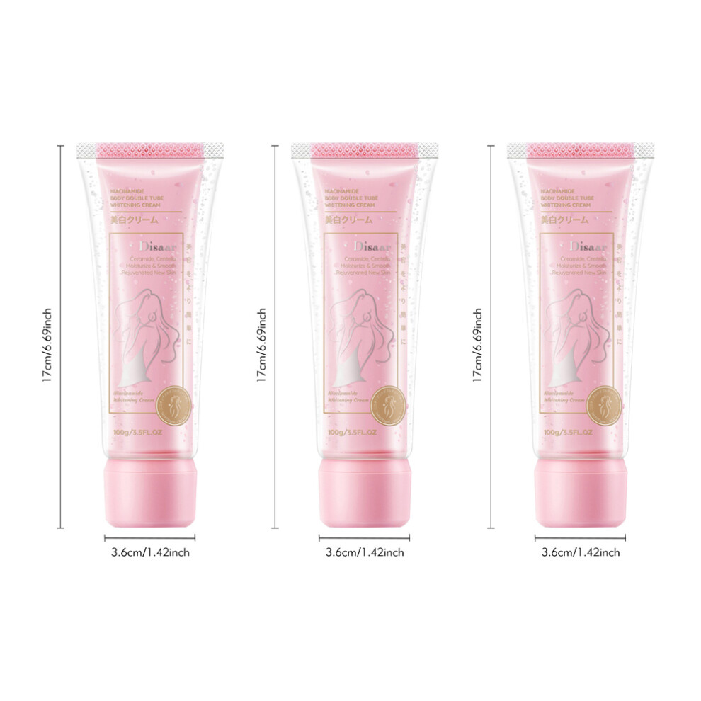 Cream (3Pcs) 1/2/3Pcs Niacinamide Whitening Body Lotion Instants Brightening