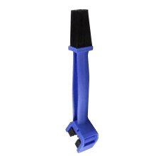 Motorcycle Chain Cleaning Brush 3-Side Portable Polypropylene Tool