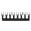 10Pcs Fork Terminal Strips 8 Poles 400V 15A Black TB-1508 5