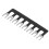 10Pcs Fork Terminal Strips 8 Poles 400V 15A Black TB-1508 11