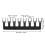 10Pcs Fork Terminal Strips 8 Poles 400V 15A Black TB-1508 7