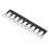 10Pcs 8-Position Black Barrier Strips, 400V 15A, 20.6mm Width 6