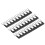 10Pcs 8-Position Black Barrier Strips, 400V 15A, 20.6mm Width 14