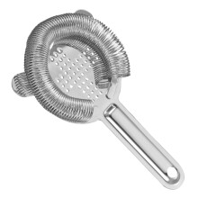 Stainless Steel Cocktail Shaker Bartending Ice Strainer Mesh Sieve for Ice Drink 304 Stainless Steel Fine Mesh Bar Tool