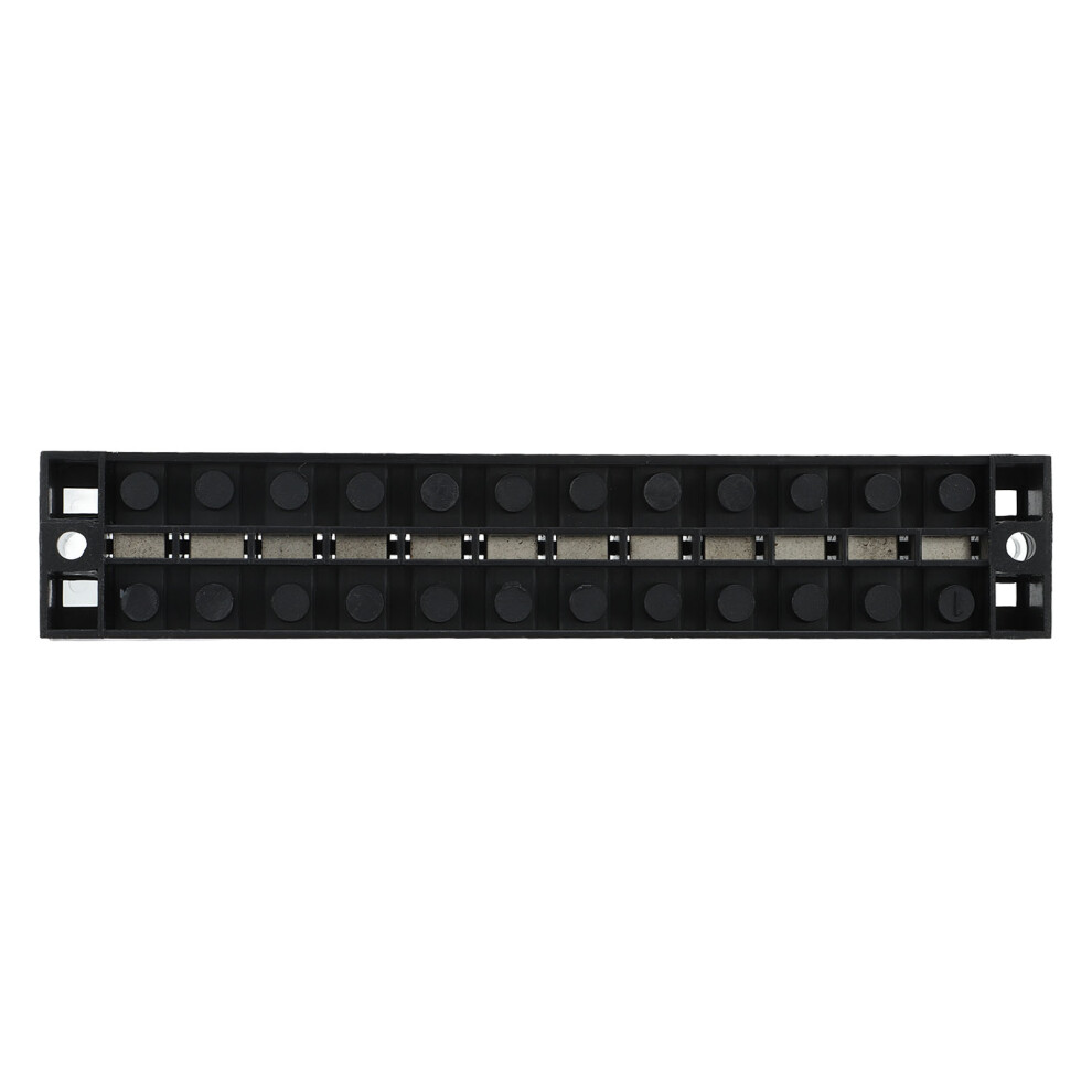 2Pcs Large Current Dual Row Terminal Strip 12 Positions 35A 600V 9321354710812