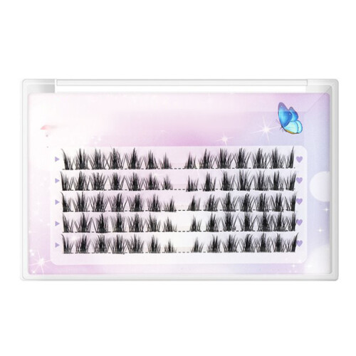 Comfortable Lightweight Individual Fake Lashes Clusters for Extensions 1