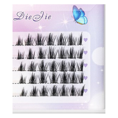 Comfortable Lightweight Individual Fake Lashes Clusters for Extensions 2