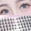 Comfortable Lightweight Individual Fake Lashes Clusters for Extensions 14