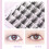 Comfortable Lightweight Individual Fake Lashes Clusters for Extensions 9