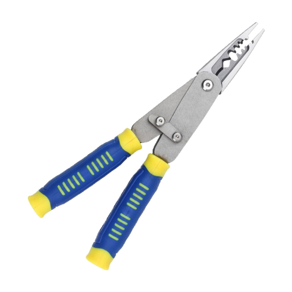 Ergonomic Slip Resistant Grip Adjustable Jaw Pliers 0.5-6Mm2 Wire Stripping And Cutting For Cable Maintenance Multifunction 9084446604498