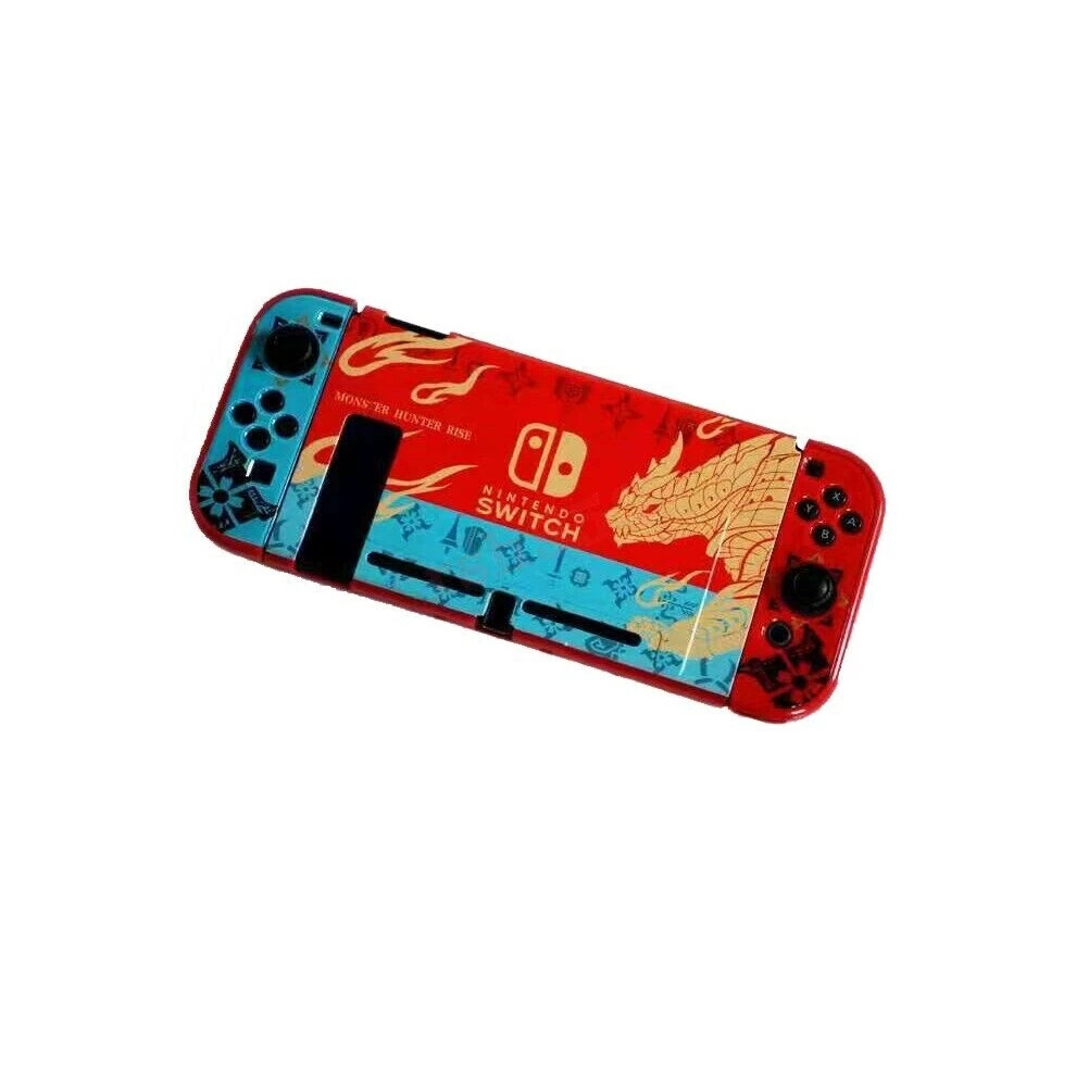 (Monster 114) Hard Thin Case Cover Shell Snap On Case 40+ Designs For Nintendo Switch 4069369194894