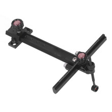 Adjustable Aluminum Recurve Bow Sight for Archery Competition Black