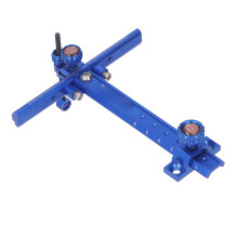 Adjustable T-Shape Recurve Bow Sight - Aluminum Alloy, Blue, 186g