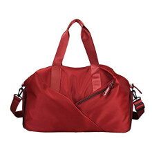 Sports Gym Bag Red With Wet Pocket And Shoes Compartment