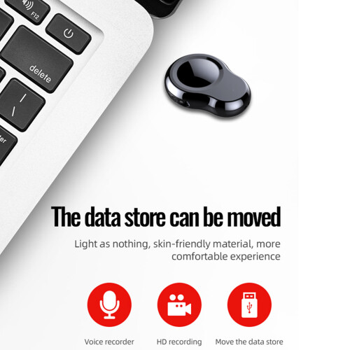 Mini Camera Recorder 1080P HD Wearable Voice-Activated Loop 8g 2