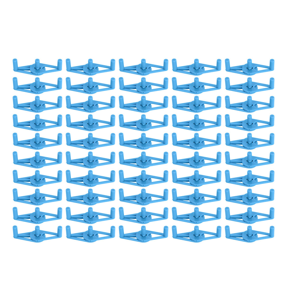 (Blue) 50 Packs Adjustable Plant Support Clip for Vegetables Green-image-OPC-PMFMBPC-NEW