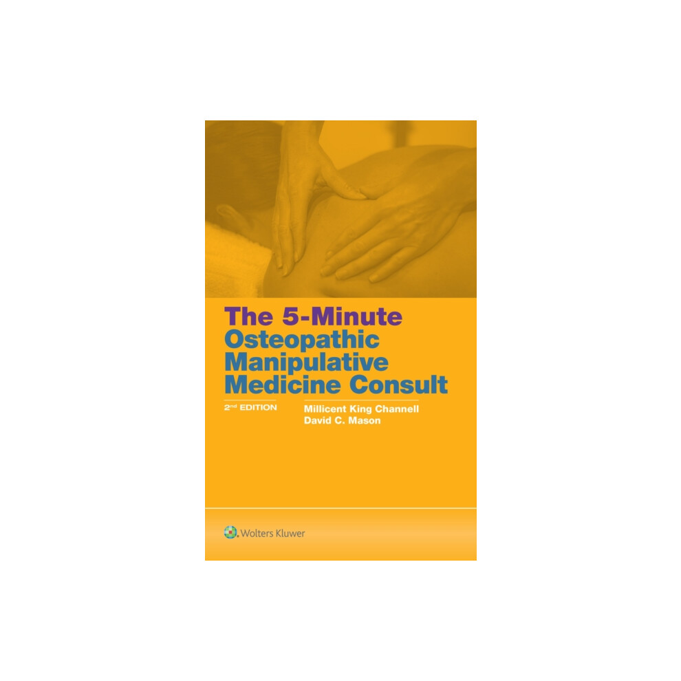 Riachristiecollections 5 Minute Osteopathic Manipulative Medicine Consult By David C. Mason P