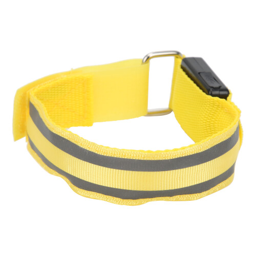 Reflektierendes LED-Leuchtarmband mit zwei 2